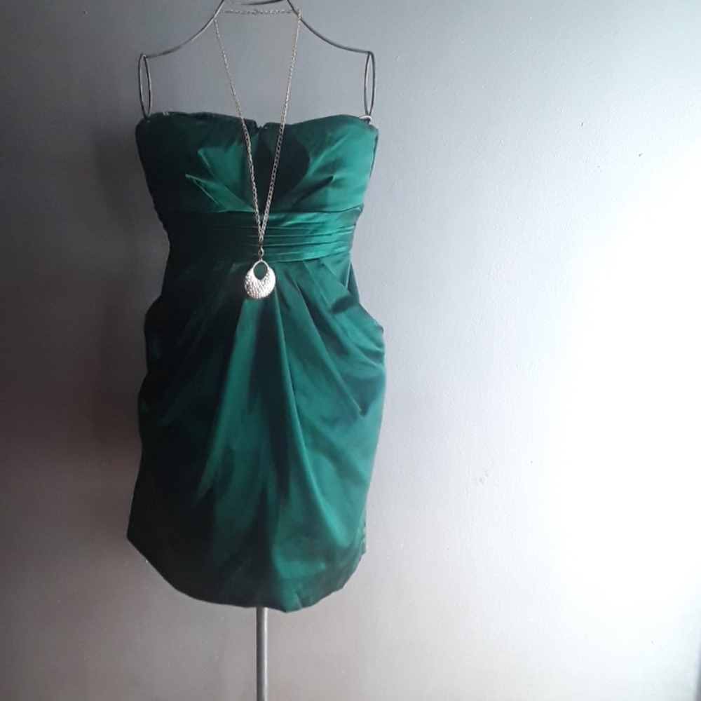 Strapless party dress